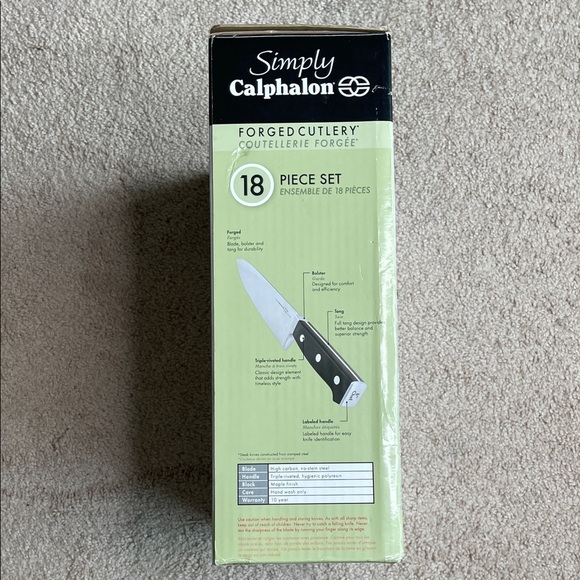 Simply Calphalon Forged Cutlery Set - Black and Silver - Picture 4 of 6